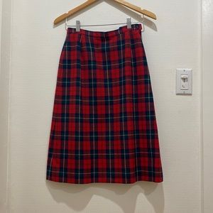 Pendleton wool skirt